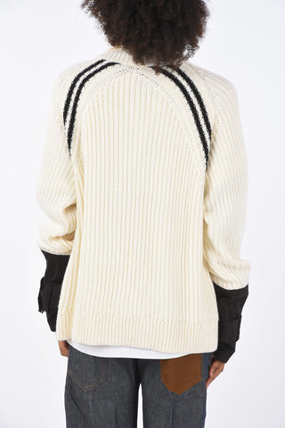 Turtleneck Sweater MEN OVERSIZED FIT with Contrasting Cuffs