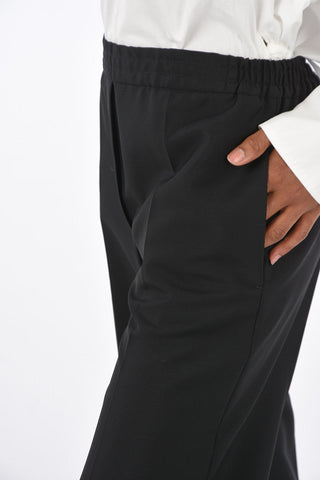 drawstring waist regular fit pants