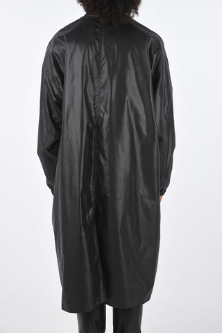 raincoat with single breasted blazer