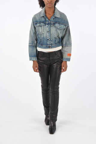 LEVI'S denim cropped jacket