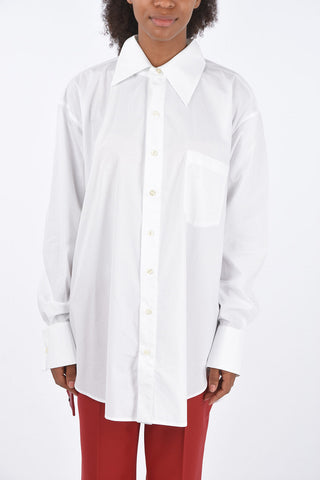 Cotton Popeline Oversize Shirt