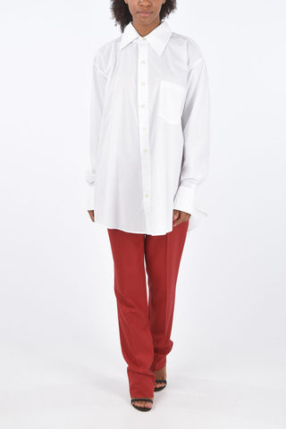 Cotton Popeline Oversize Shirt