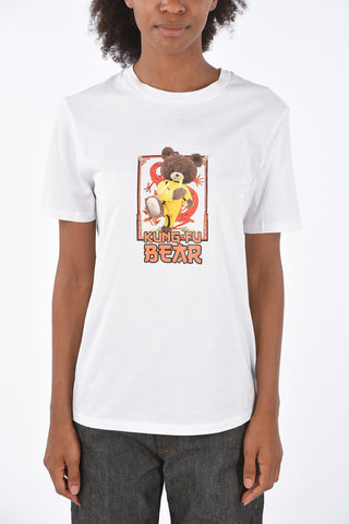 T-Shirt KUNG FU BEAR Masculine Fit Stampata