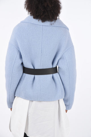 Double Breasted Peacoat with Belt