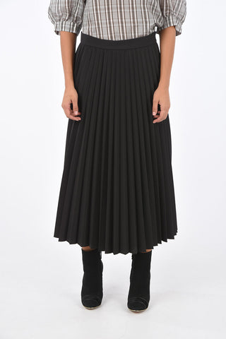 BE maxi accordion skirt