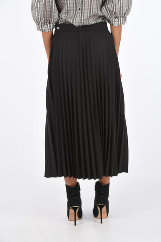 BE maxi accordion skirt