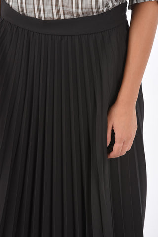 BE maxi accordion skirt