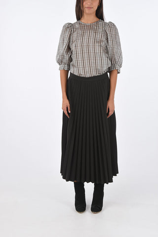 BE maxi accordion skirt