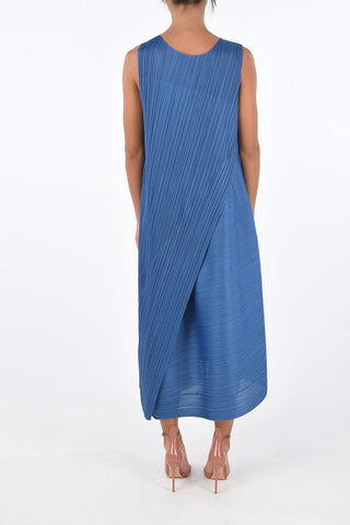 PLEATS PLEASE Sleeveless multi-pleated dress