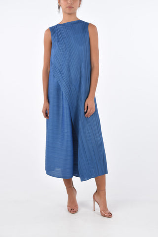 PLEATS PLEASE Sleeveless multi-pleated dress