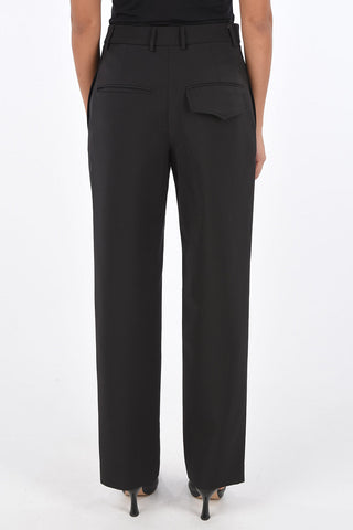 split ankle hem pants