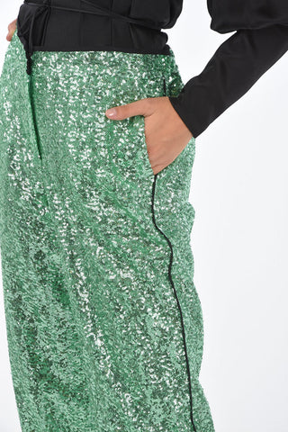 sequined pants