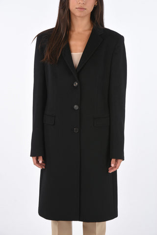 virgin wool chesterfield coat
