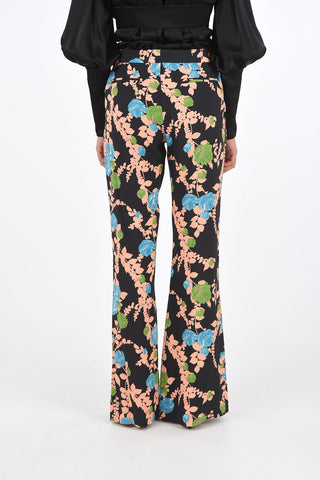 floral print SATURDAY NIGHT bootcut pants