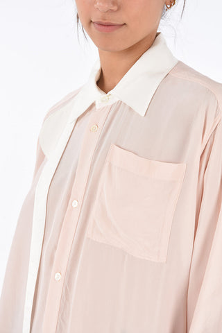 oversized shirt with breast pocket