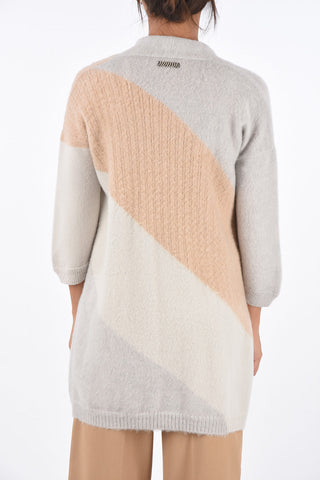merino wool maxi cardigan