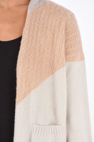 merino wool maxi cardigan