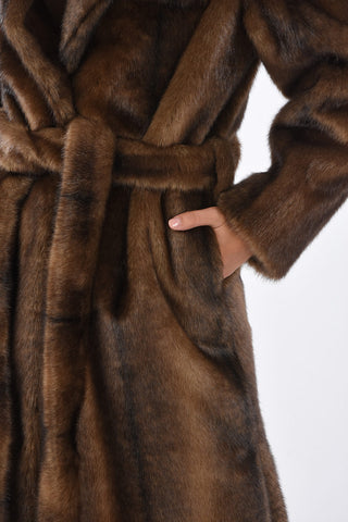 eco Fur Coat