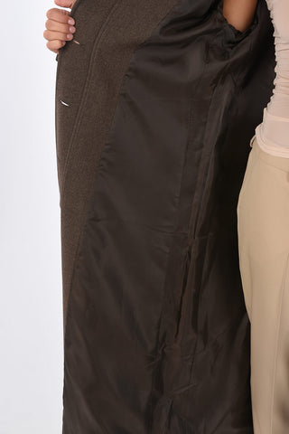 balmacaan CURVED coat