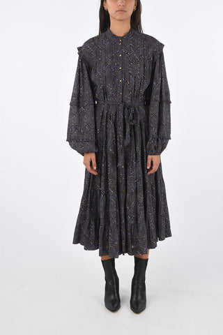 printed LAYLA shirtdress with belt