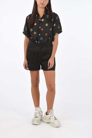 shorts jacquard stampati