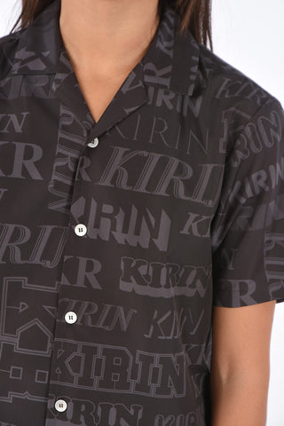 Camicia bowling stampata