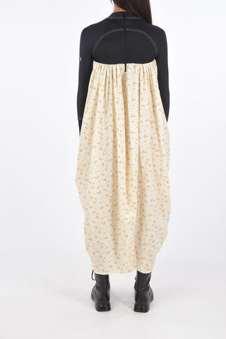 Long Sleeve Floral Dress with Flush Pockets