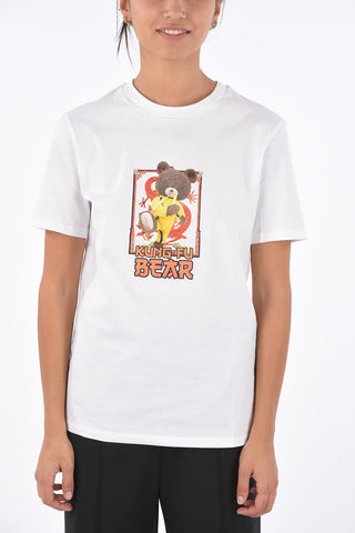 T-Shirt KUNG FU BEAR Masculine Fit Stampata