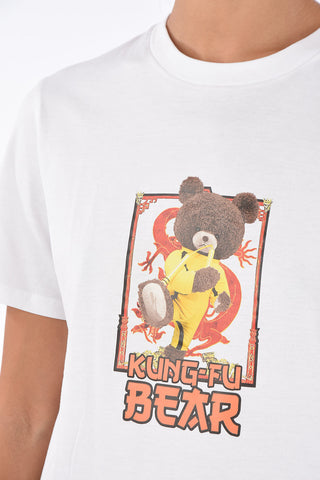 T-Shirt KUNG FU BEAR Masculine Fit Stampata