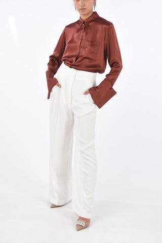 high-rise waist palazzo pants