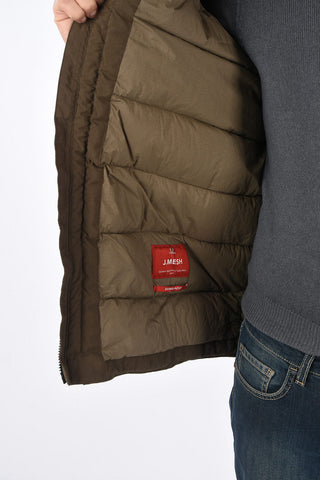 Zip closure Down LA MILLE Jacket with hood