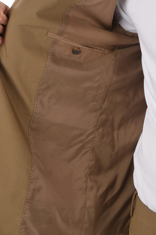 FITTED SLIM Suit with Notch Lapel and 2 Buttons