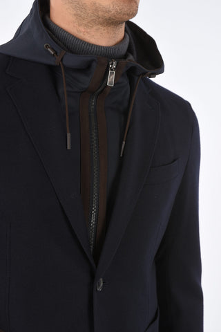 EZ LUX Jacket with Removable Hood