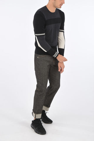 Skinny Fit Jeans with Cuffed Hem 20 cm