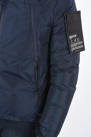 Zip closure Down Jacket with hood