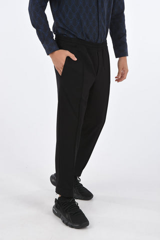 Ankle Zipped Regular Waist Slim Fit Joggers