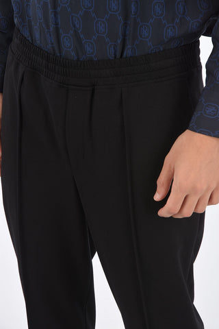 Ankle Zipped Regular Waist Slim Fit Joggers