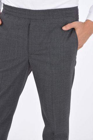 Cuffed Hem Slim Fit Pants