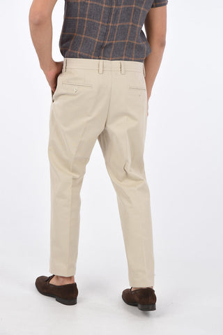 Drawstring Double Pleated Pants