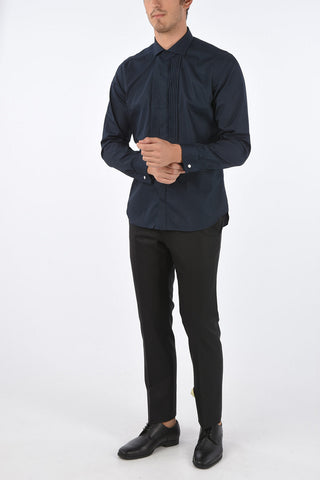 CC COLLECTION Camicia Smoking a Collo Francese