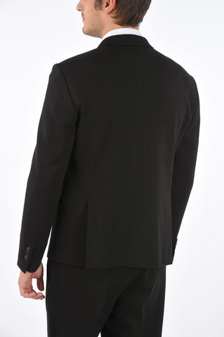 SLIM FIT Suit with Notch Lapel and Breast-pocket
