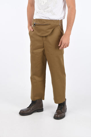 Low Rise Pants with Removable Belt Bag