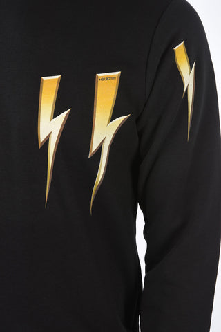 Slim Fit MIRRORED THUNDERBOLT Sweatshirt