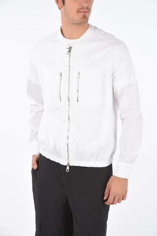Camicia LOOSE BLOUSON FIT con Elastico alla Vita e Apertura con Zip