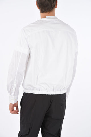 Camicia LOOSE BLOUSON FIT con Elastico alla Vita e Apertura con Zip