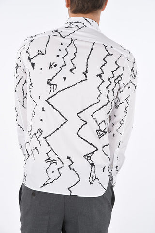 Camicia LOOSE FIT Stampa Optical