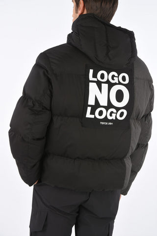 Padded Jacket LOGO NO LOGO with Hood