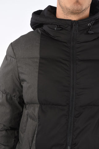 Padded Jacket LOGO NO LOGO with Hood