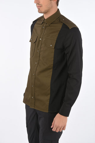 Two Tone Shirt SLIM FIT with 2 Pockets