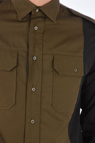 Two Tone Shirt SLIM FIT with 2 Pockets